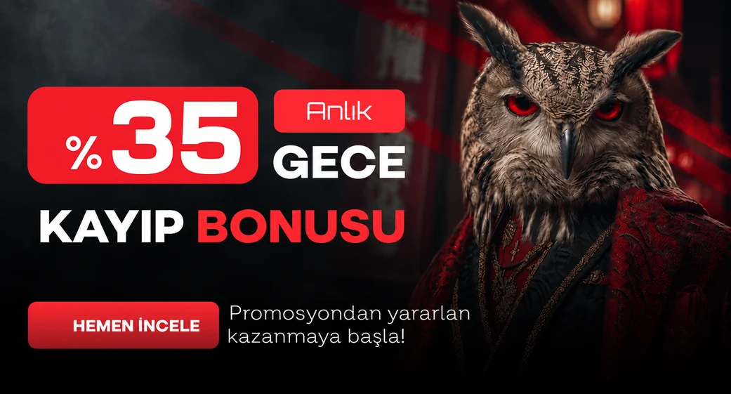 Tokyobet Anlık %35 Gece Kayıp Bonusu