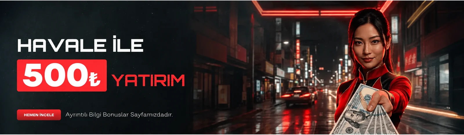 Tokyobet Havale ile 500 ₺ Yatırım