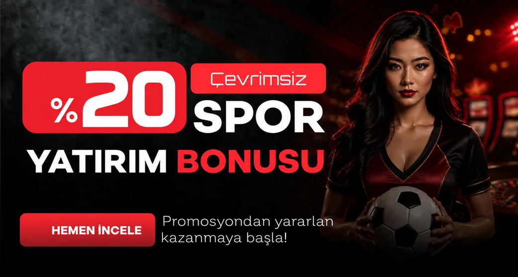 Tokyobet %20 Çevrimsiz Spor Yatırım Bonusu