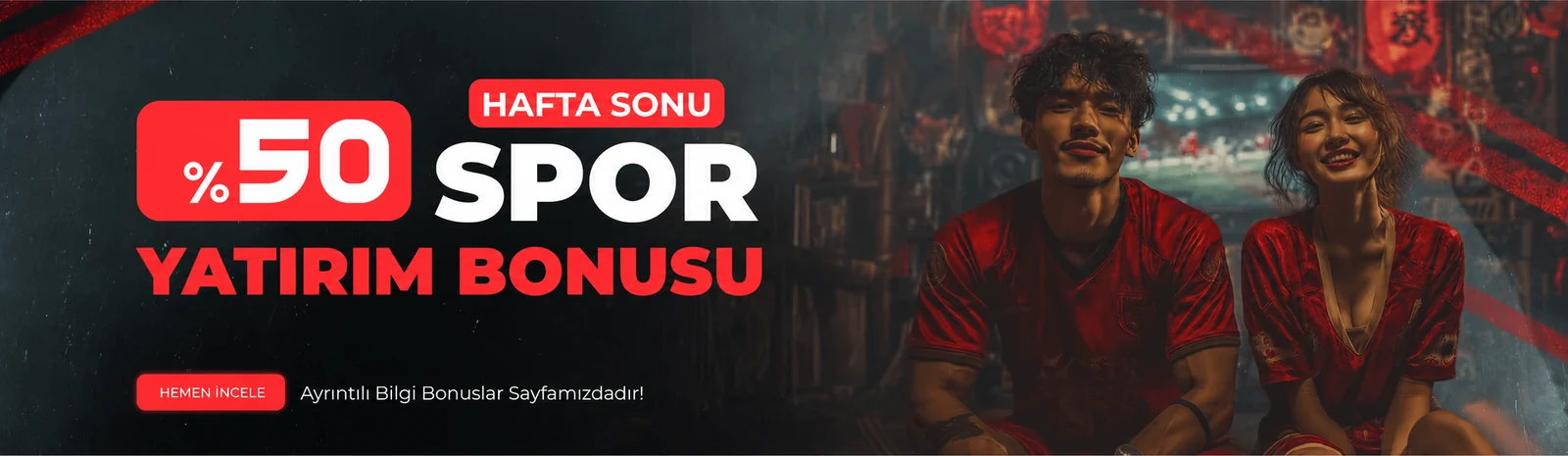 Tokyobet Hafta Sonu %50 Spor Yatırım Bonusu