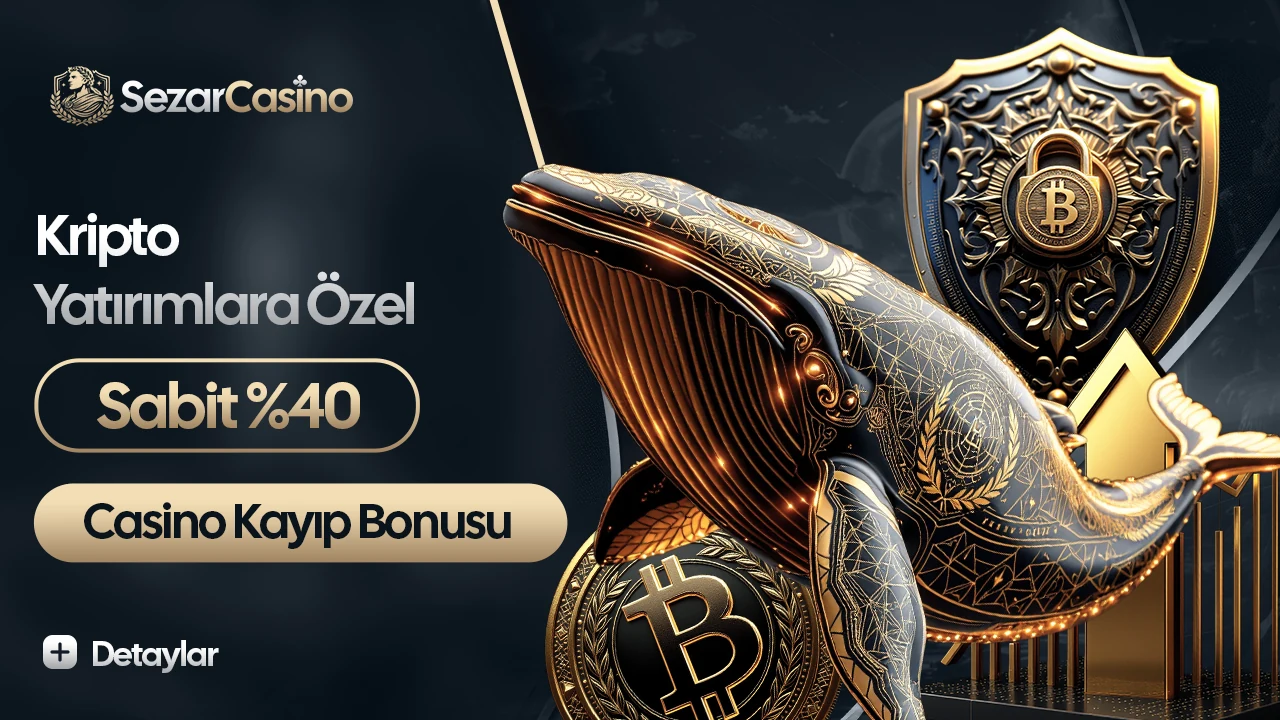 Sezar Casino Kripto kampanya tanıtımı